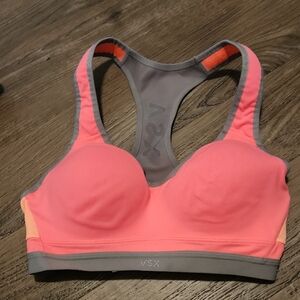 VSX Women's Coral and Gray Sports Bra